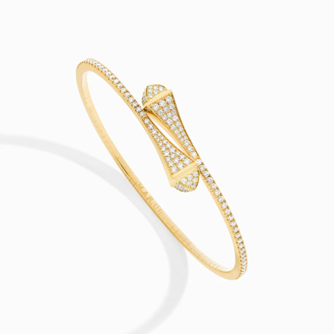 Cleo Full Diamond Midi Slip-On Bracelet