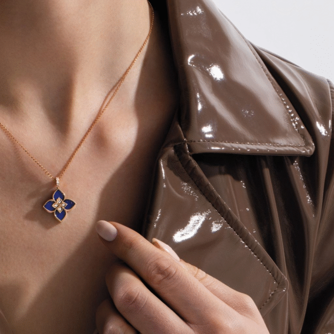 Venetian Princess Pendant with Diamonds