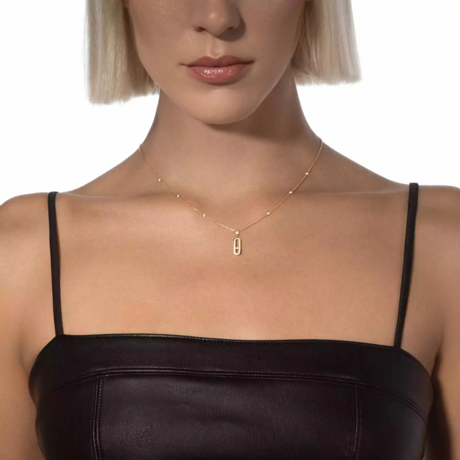 Move Uno Long Necklace