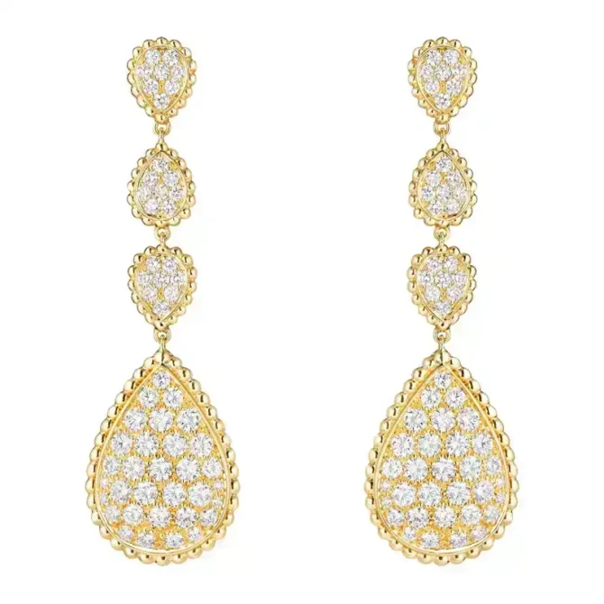 Serpent Boheme Pendant Earrings, XS and L Motif