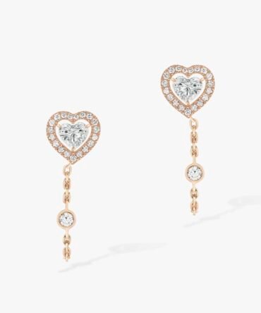 Joy Coeur Diamond Chain Earrings