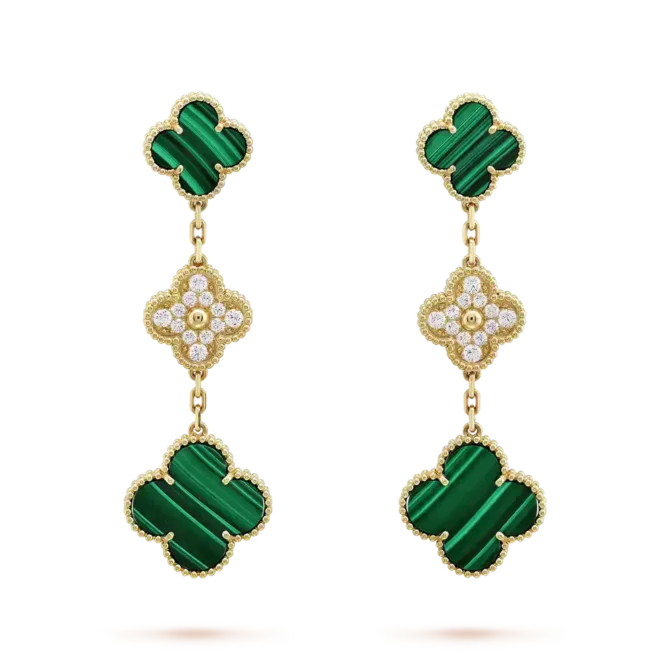 Magic Alhambra Earrings, 3 Motifs