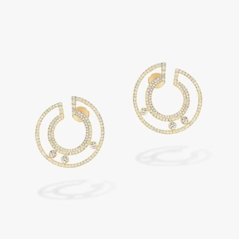 Move Romane Pave Hoops PM Earrings