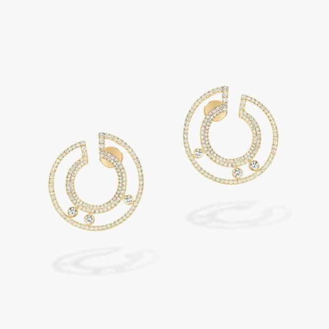 Move Romane Pave Hoops PM Earrings