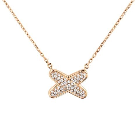 Jeux de Liens Necklace , Diamonds