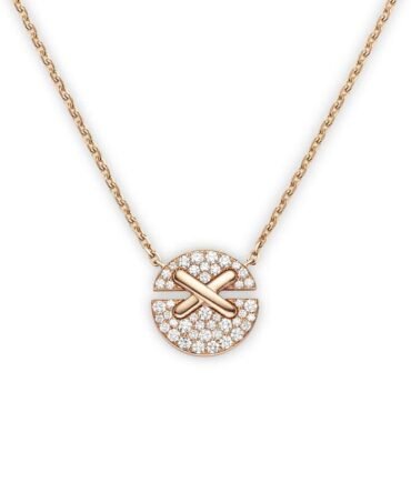 Jeux De Liens Harmony Pendant, Small Model, Diamonds