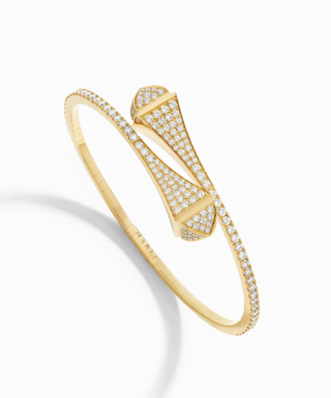 Cleo Full Diamond Slip-On Bracelet