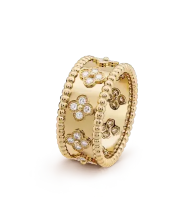 Perlée Clovers Ring, Medium Model