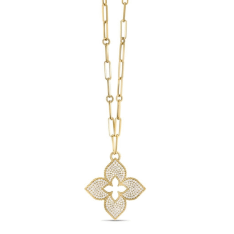 Venetian Princess Pendant with Diamonds