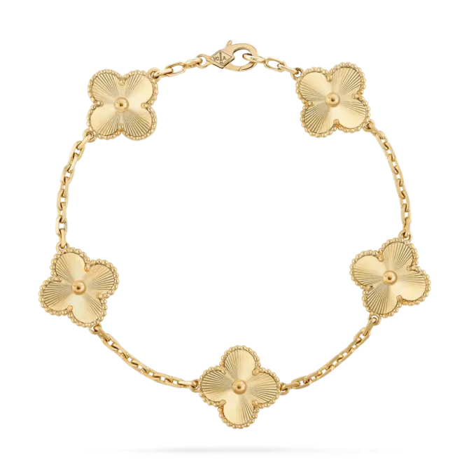 Vintage Alhambra  Bracelet, 5  Motifs