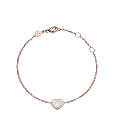 My Happy Hearts Bracelet, Ethical Rose Gold