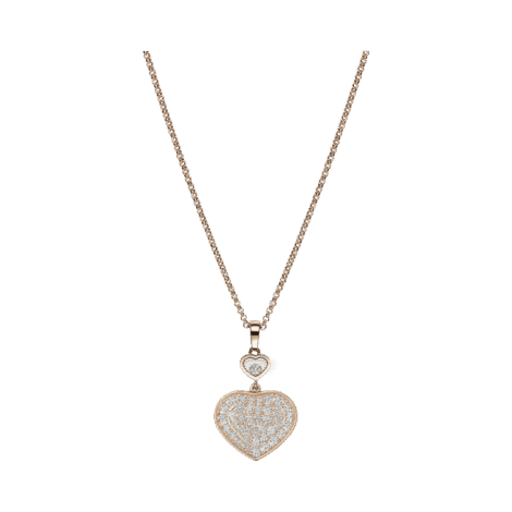 Happy Hearts Pendant, Diamonds Necklace
