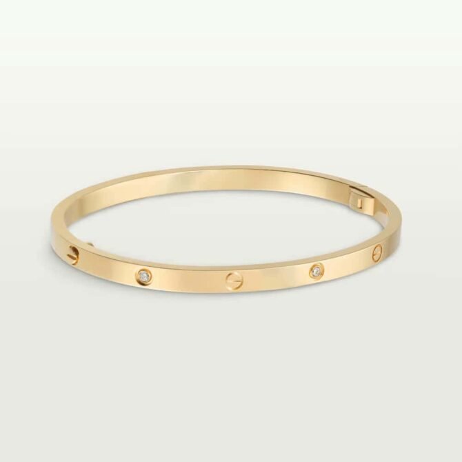 Love Bracelet, Small Model, 6 Diamonds
