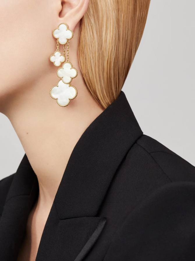Magic Alhambra Earrings, 4 Motifs