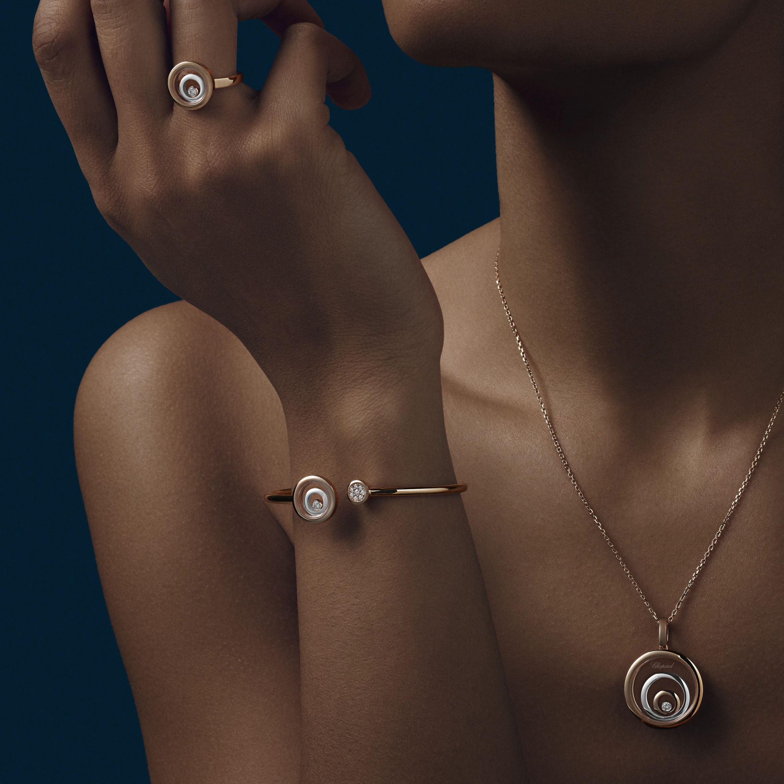 Happy Spirit Ring, Ethical Rose Gold, Ethical White Gold, Diamond - Image 2