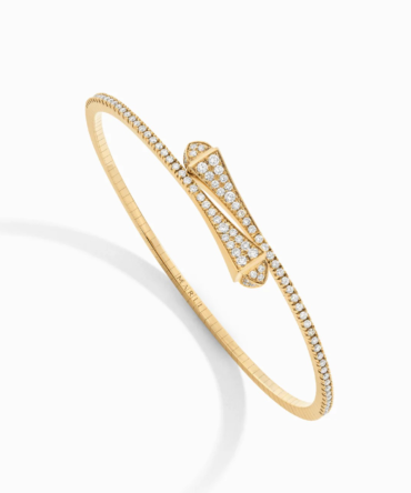 Cleo Full Diamond Slim Slip-On Bracelet
