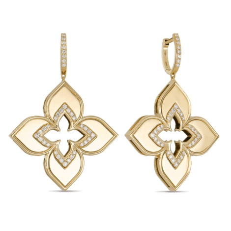 Venetian Princess Earrings with Diamond