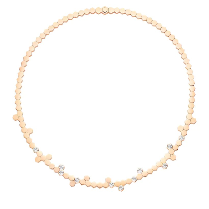 Bee de Chaumet Necklace Rose Gold, Diamonds
