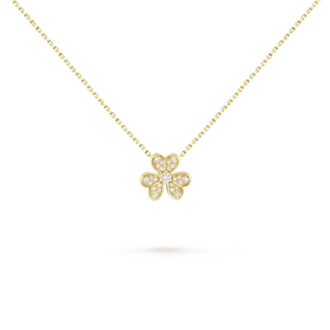 Frivole Pendant, Mini Model, Diamonds