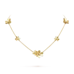Frivole Necklace, 9 flowers