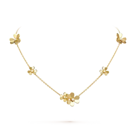 Frivole Necklace, 9 flowers