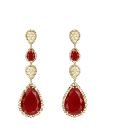 Serpent Boheme Pendant Earrings, XS and L Motif