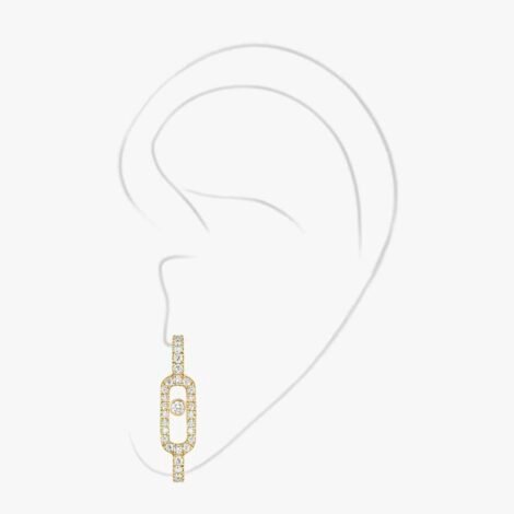 Move Uno Pavé Mono Earring