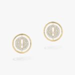 Lucky Move Diamond Pavé Stud Earrings