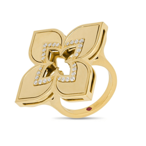 Venetian Princess Ring with Diamonds