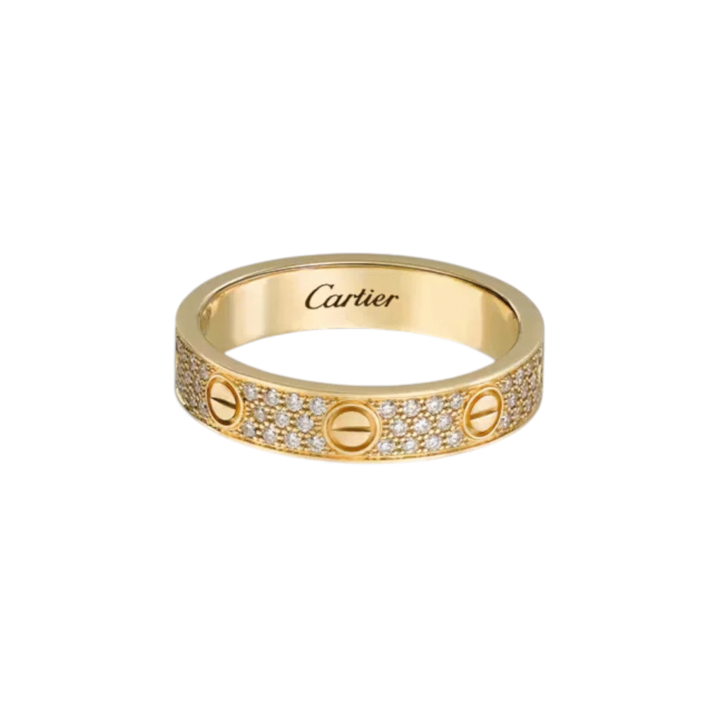 Love Ring, Small Model, Paved