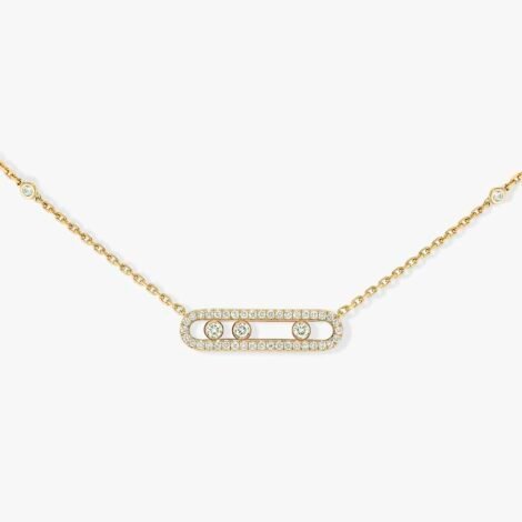 Baby Move Pavé Diamond Necklace