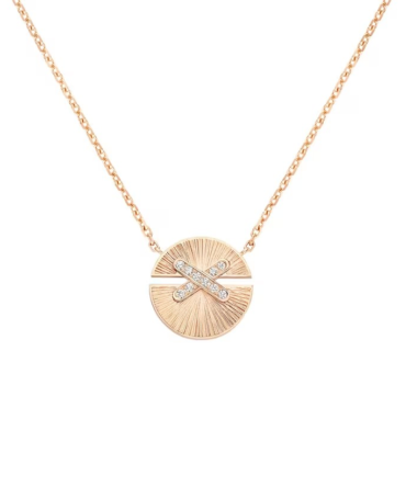 Jeux de Liens Harmony Small Necklace 0.06ct