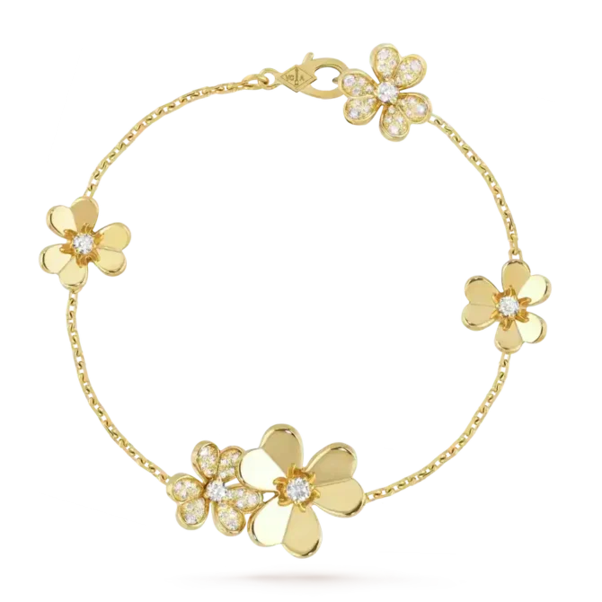 Frivole Bracelet, 5 flowers