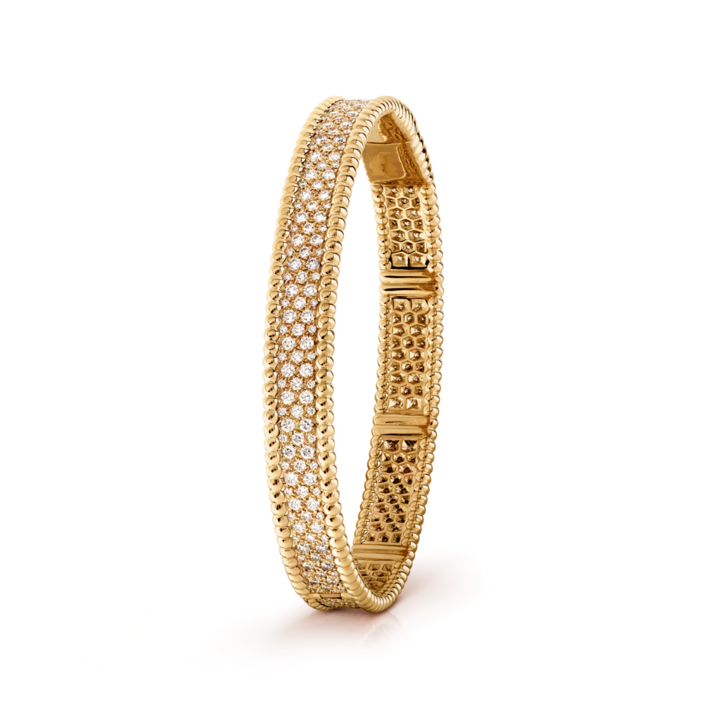 Perlée Diamonds Bracelet, 3 Rows, Small Model