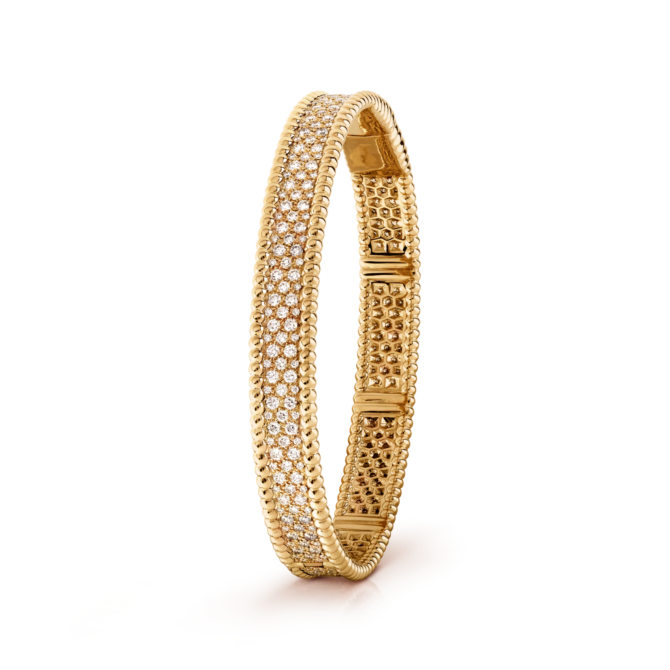 Perlée Diamonds Bracelet, 3 Rows, Small Model