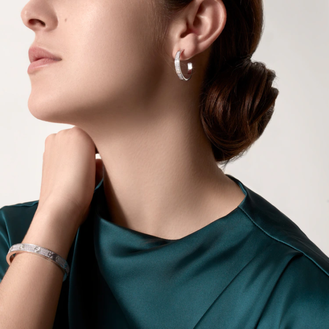 Love Bracelet, Classic Model, Paved,