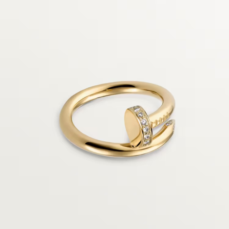 Juste Un Clou Ring, Classic Model, Diamonds