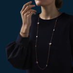 Happy Hearts Wings Bangle, Ethical Rose Gold, Diamond - Image 2