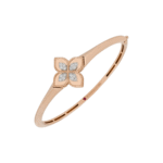Princess Flower Bracelet with Diamonds