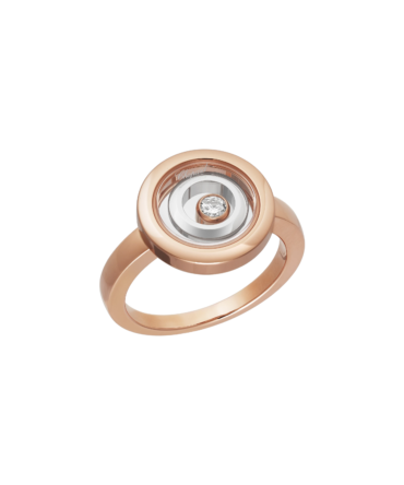 Happy Spirit Ring, Ethical Rose Gold, Ethical White Gold, Diamond