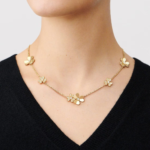 Frivol Necklace, 9 Flowers - Image 2