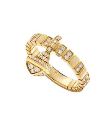 Cleo Charm Full Diamond Ring