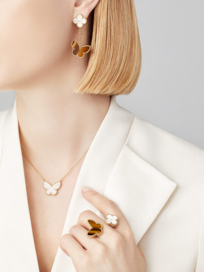 Lucky Alhambra Earrings, 2 Motifs