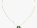 Lucky Eye Malachite Necklace