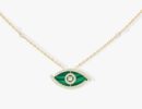 Lucky Eye Malachite Necklace