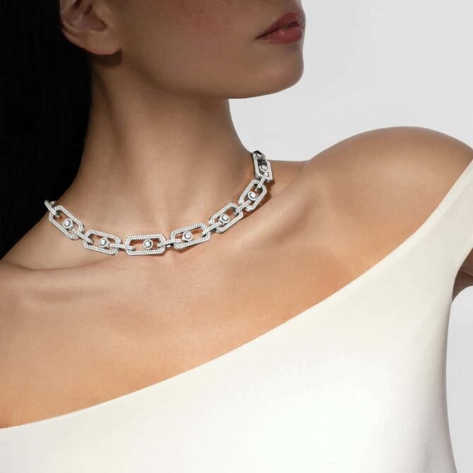 So Move XL  Pavé Necklace