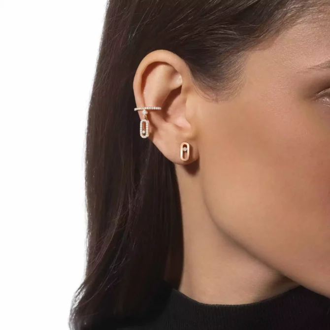 Move Uno Single Clip Pavé Drop Pendant