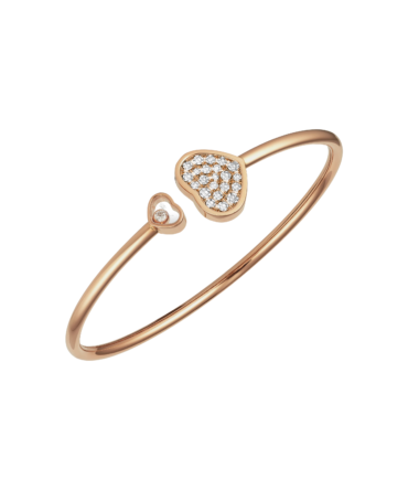 Happy Hearts Bangle, Diamonds