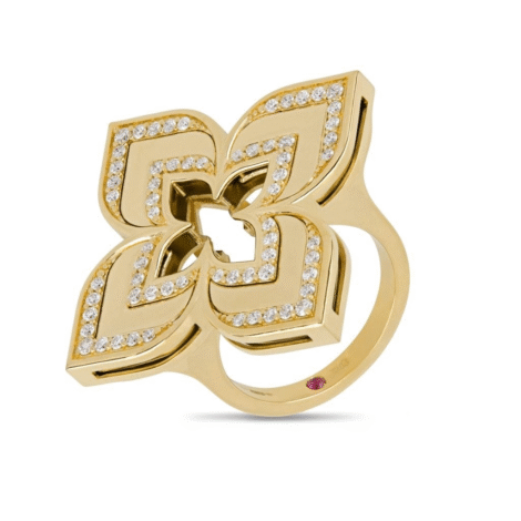 Venetian Princess Ring with Diamonds