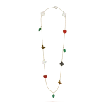Lucky Alhambra Long Necklace, 12 Motifs